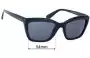 Sunglass Fix Verres de Remplacement pour Ralph Lauren RA 5263 - 54mm Wide 