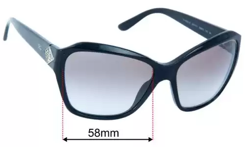 Polo RL 8095-B Replacement Lenses 58mm wide 