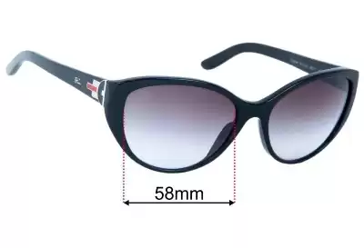 Ralph Lauren RL 8098 Replacement Lenses 58mm wide 