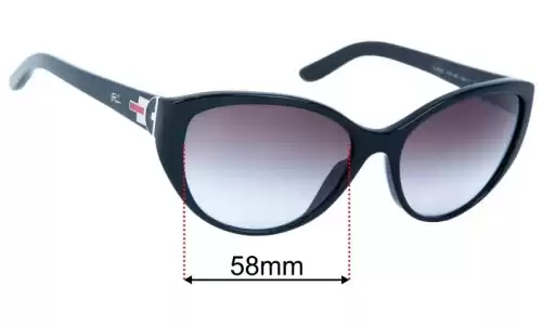 Polo RL 8098 Lentilles de Remplacement 58mm wide 