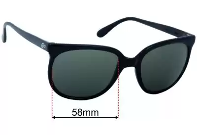 Ray-Ban B&L Frame France Nylon Replacement Lenses 58mm wide 