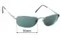 Sunglass Fix Ersatzgläser für Ray-Ban RB3105 - 55mm Wide 