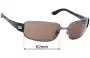 Sunglass Fix Lentes de Repuesto para Ray-Ban RB3421 - 62mm Wide 
