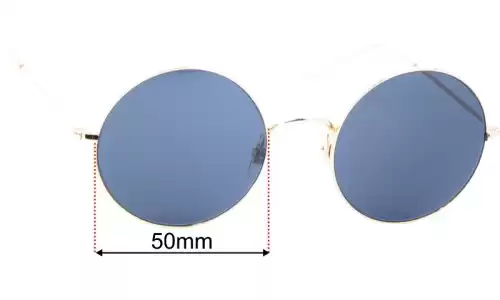 Ray-Ban RB3592 Ersatzgläser 50mm wide 