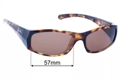 Ray-Ban RB4093 Replacement Lenses 57mm wide 