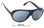 Sunglass Fix Ersatzgläser für Ray-Ban RB4112 - 64mm Wide 