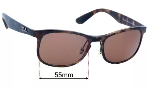 Ray-Ban RB4263 Replacement Lenses 55mm wide 