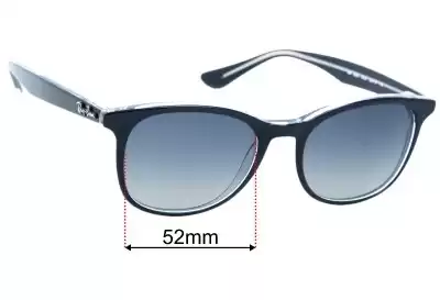 Ray-Ban RB5356 Replacement Lenses 52mm wide 