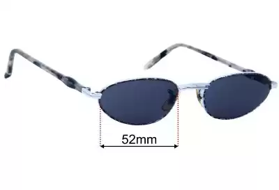 Ray-Ban B&L Rituals W2250 Replacement Lenses 52mm wide 