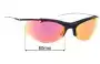 Sunglass Fix Replacement Lenses for Reebok  B 9501 - 62mm Wide 