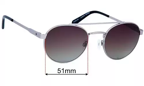Specsavers Will.i.am W16S Replacement Lenses 51mm wide 