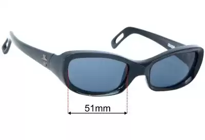 Spy Optic Cosmik Replacement Lenses 51mm wide 