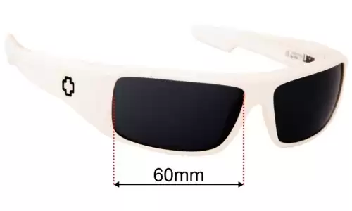 Spy Optic Logan Replacement Lenses 60mm wide 