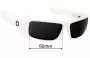 Sunglass Fix Replacement Lenses for Spy Optic Logan - 60mm Wide 