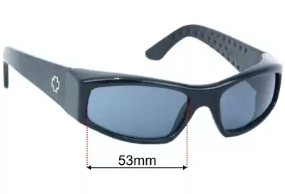 Spy Optic MC Replacement Lenses 53mm wide 