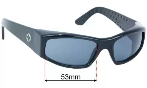Spy Optic MC Replacement Lenses 53mm wide 