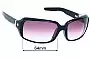 Sunglass Fix Replacement Lenses for Spy Optic Zoe - 64mm Wide 