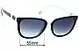 Sunglass Fix Ersatzgläser für Tiffany & Co TF 4123 - 55mm Wide 