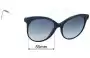 Sunglass Fix Lentes de Repuesto para Tiffany & Co TF 4149 Diamond Point - 55mm Wide 