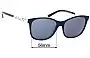 Sunglass Fix Ersatzgläser für Tiffany & Co TF 4174B - 56mm Wide 