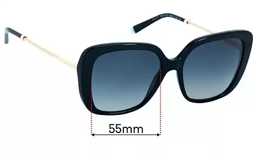 Tiffany & Co TF4177 Lentilles de Remplacement 55mm wide 