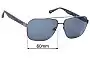 Sunglass Fix Replacement Lenses for Timberland TB9276-1 - 60mm Wide 