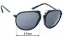 Sunglass Fix Replacement Lenses for Tom Ford Eric TF32 - 57mm Wide 