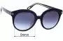 Sunglass Fix Replacement Lenses for Tom Ford Monica TF429-F - 54mm Wide 