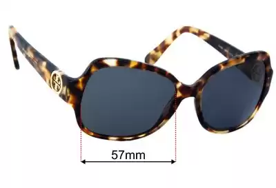 Tory Burch TY7059 Replacement Lenses 57mm wide 