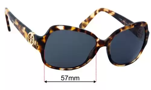 Tory Burch TY7059 Replacement Lenses 57mm wide 