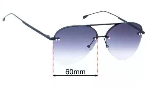 TopFoxx Megan II Replacement Lenses 60mm wide 