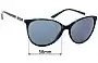Sunglass Fix Replacement Lenses for Versace MOD 4260 - 58mm Wide 