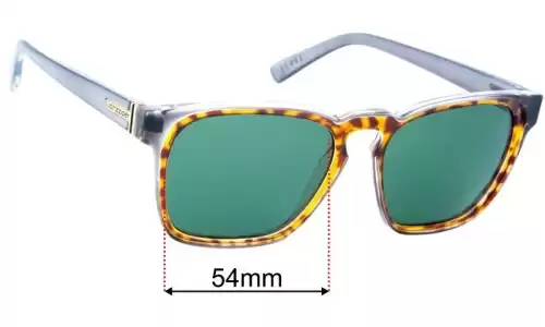 Von Zipper Levee Replacement Lenses 54mm wide 