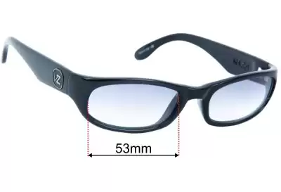 Von Zipper Mazzi Replacement Lenses 53mm wide 