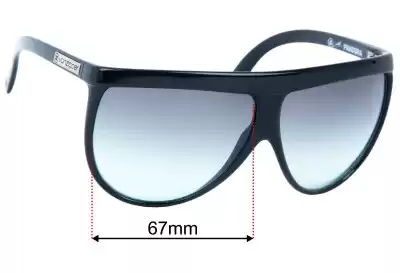 Von Zipper Pandora Replacement Lenses 67mm wide 