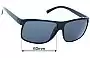 Sunglass Fix Ersatzgläser für Von Zipper Sidepipe - 60mm Wide 