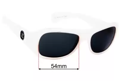 Von Zipper Solow Replacement Lenses 54mm wide 