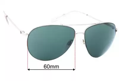 Von Zipper Wingding Replacement Lenses 60mm wide 