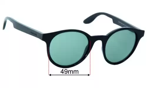 Carrera 5029NS Lentilles de Remplacement 49mm wide 
