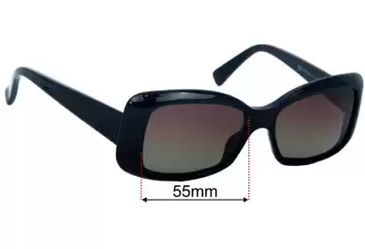 Giorgio Armani GA 511/S Replacement Lenses 55mm wide 