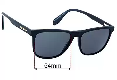 Adidas OR5060 Replacement Lenses 54mm wide 