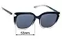 Sunglass Fix Replacement Lenses for Bvlgari 8207-B - 53mm Wide 