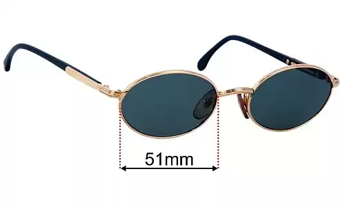 Sunglass Fix Replacement Lenses for Montblanc Meisterstuck - 51mm Wide Montblanc Meisterstuck Replacement Lenses 51mm wide
