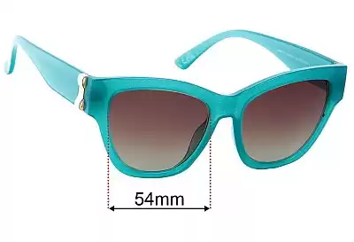 New Look Bow Trim Replacement Lenses 54mm wide 