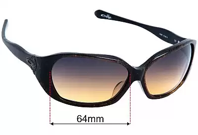Oakley Betray Replacement Lenses 64mm wide 