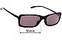 Sunglass Fix Replacement Lenses for Oakley Hall Pass OO9203 - 56mm Wide 