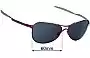 Sunglass Fix Lentes de Repuesto para Oakley Warden - 60mm Wide 