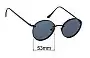 Sunglass Fix Replacement Lenses for Quay Farrah - 53mm Wide 