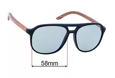 Canglasses New Arrecife Replacement Lenses 58mm wide 