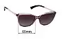 Sunglass Fix Replacement Lenses for Chanel 5384 - 55mm Wide 